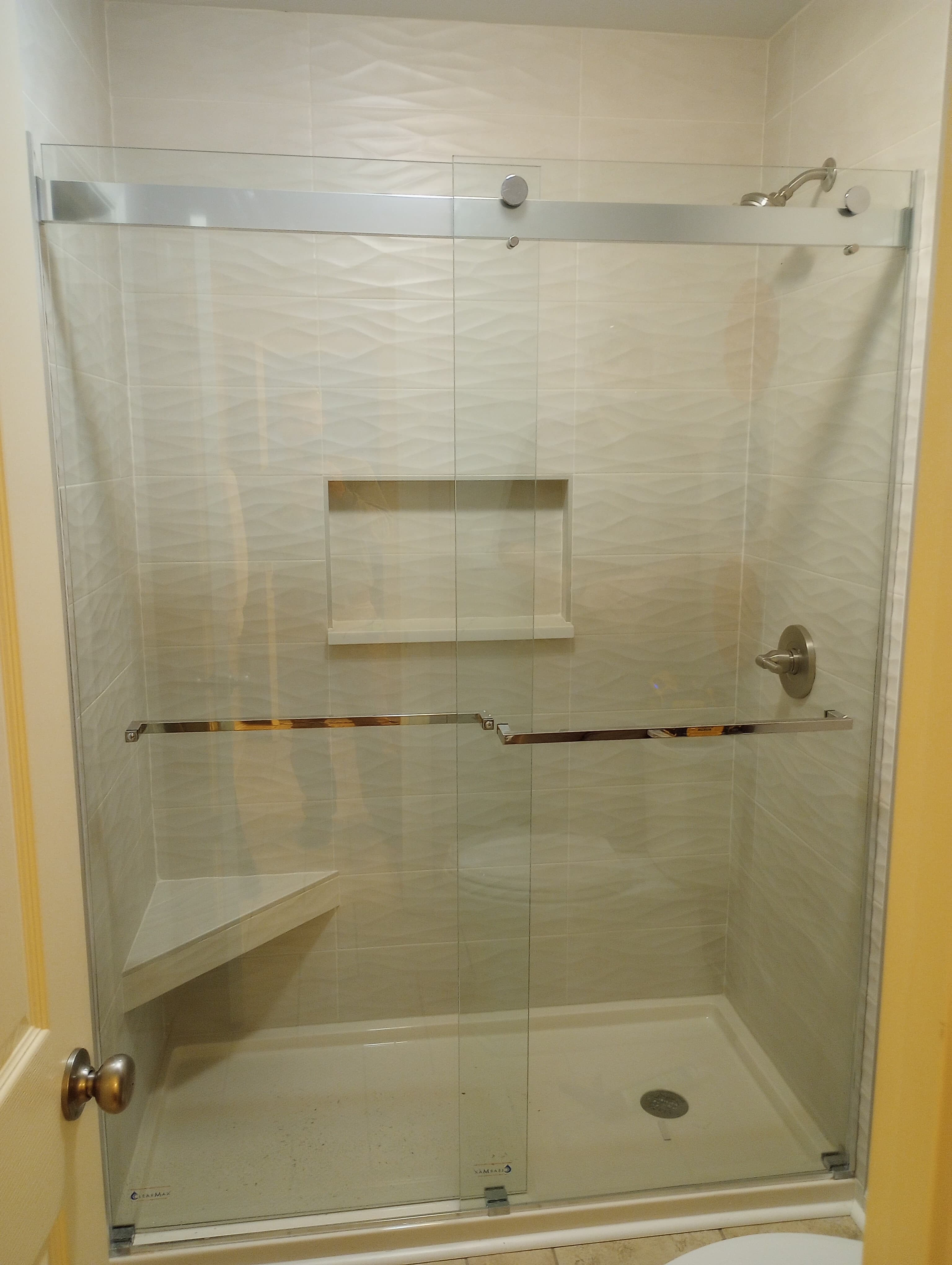 Luxury Tub-to-Shower Spa Conversion